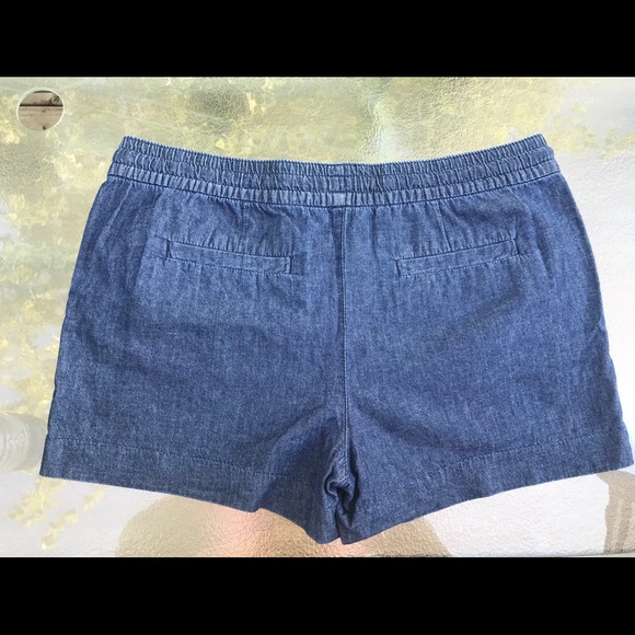 Mia Chambray Shorts - Picture 2 of 4